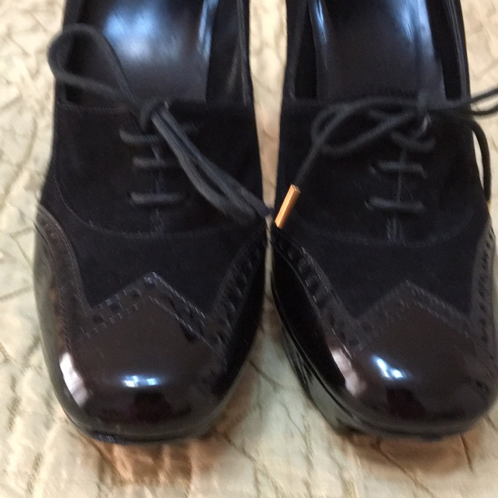Gucci patent leather/suede booties. - Picture 4 of 8